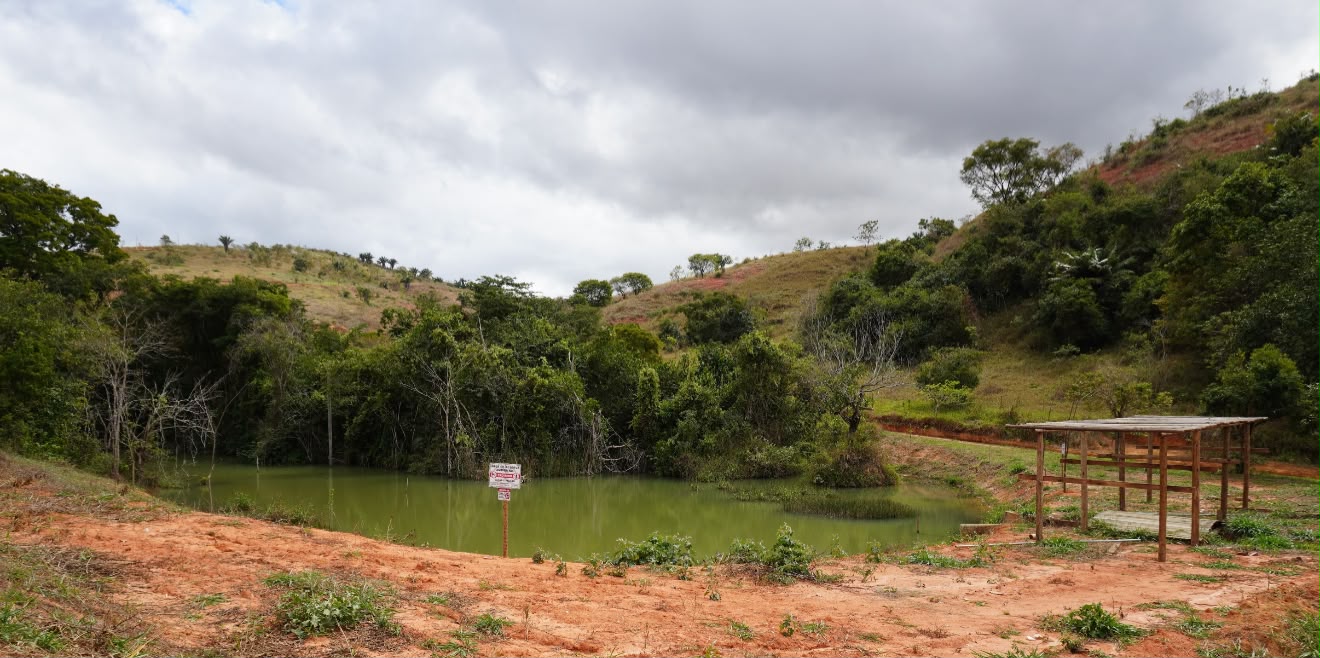 Ampla área verde e mata preservada